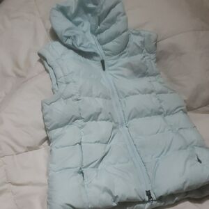 Light Blue Puffer Vest